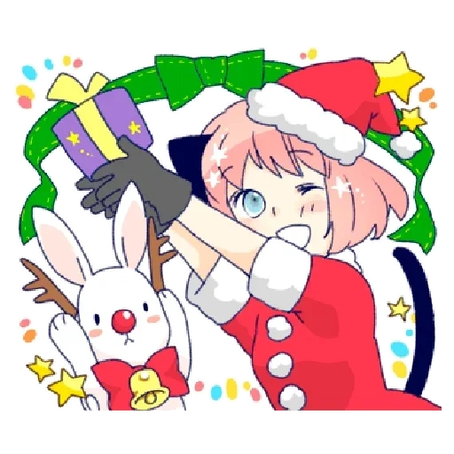 animation art, new year's animation art, madoka magika christmas, animation of new year pictures, new year pictures animation blank