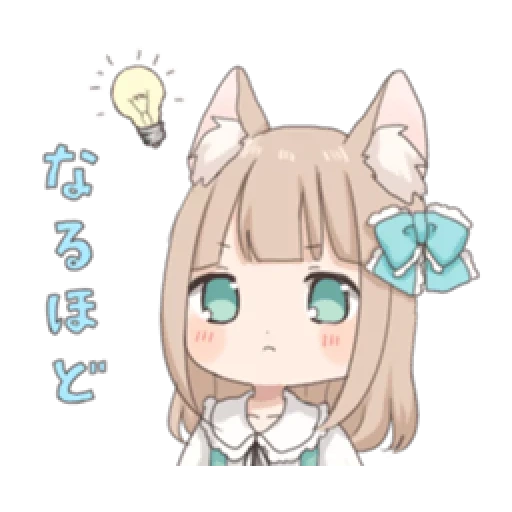 cacau anime, anime chibi, bonito tiannai, animação kawai neko, padrão bonito anime