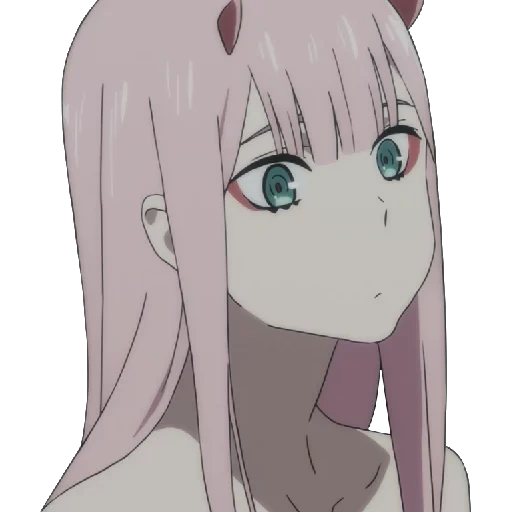 franxx, zero two, 002 franxx, papel de animação, querida em franks