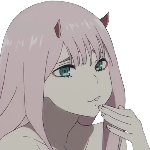 лицо, мариям, zero two, аниме персонажи