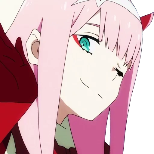 franxx, cartoon characters, sweetheart is in franks, lovely in franx vp, franx 002 the favorite of smiles