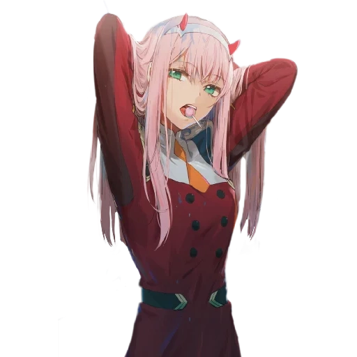 zero two, zero two x, weifu zero two, zero two render, franks favorite