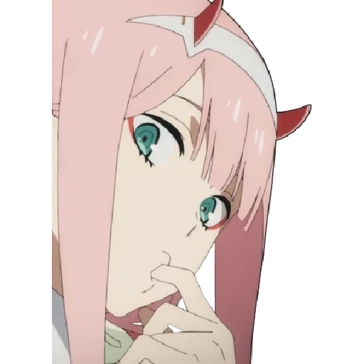 cartoon characters, franxx zero two, sweetheart is in franks, franxx 002 cry, franks favorite anime