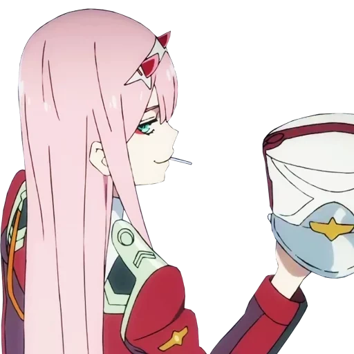 franxx, aime 2, 002 demonio franxx, animación fuera del gobierno cero dos, darling the franxx zero two