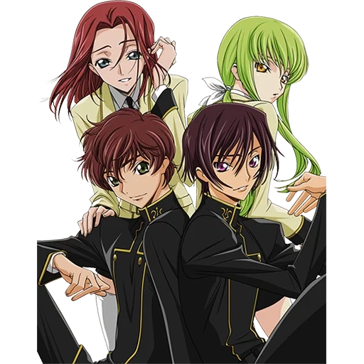 lu luxiu, codice gias, code geass, codice anime gias, codice di etichetta