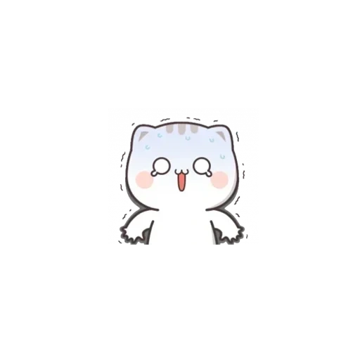 kawai seal, pola yang lucu, anjing laut kawai, segel chibi chuanwai, kawai kucing putih