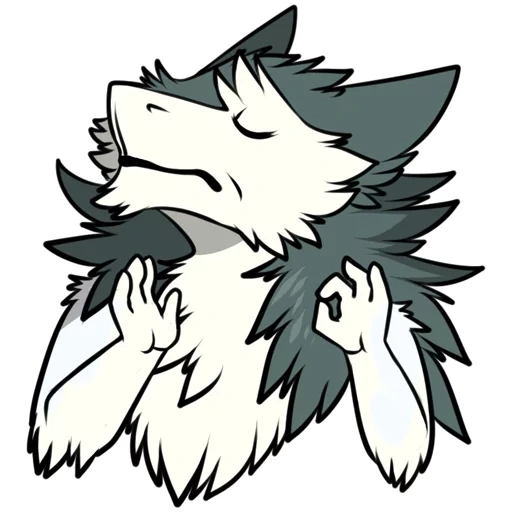 anime, sergal, queso peludo, configuración ov