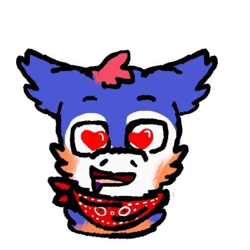 аниме, клоун, клоуны бмп, лицо клоуна, клоун вектор