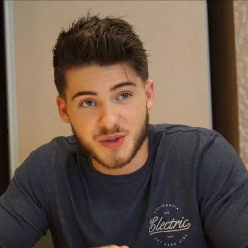 jovem, masculino, cody christian, cara bonito, homem bonito