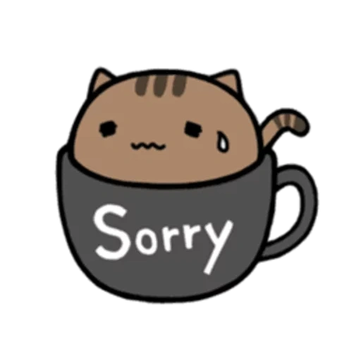 mug kitty, kucing kawaii, gambar kawaii, kucing kawaii cangkir, mug kucing kawaii