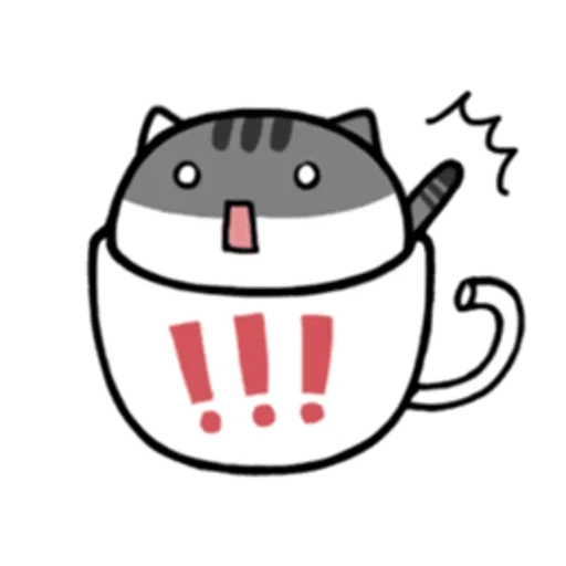 kawaii, kavai katzenkreise, kawaii katzen von tassen, kawaii cats tasse, kawaii katzenkreise