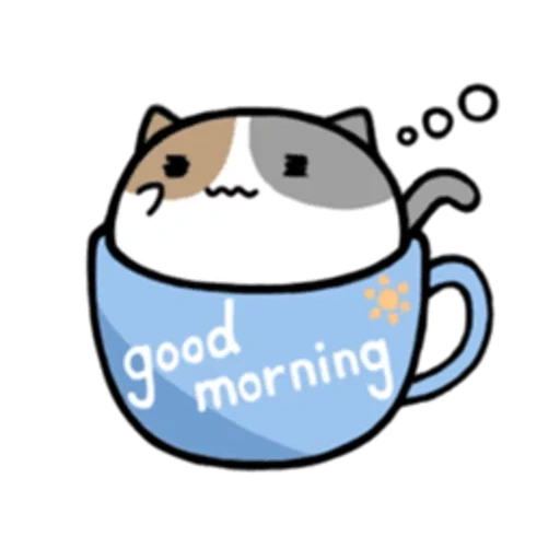 gambar kawaii yang lucu, mug kucing kawaii, kucing kawaii cangkir, mug kucing kawaii, lingkaran kucing kawaii