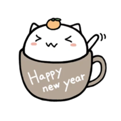 gambar kawaii yang lucu, mug kucing kawaii, kucing kawaii cangkir, mug kucing kawaii, lingkaran kucing kawaii