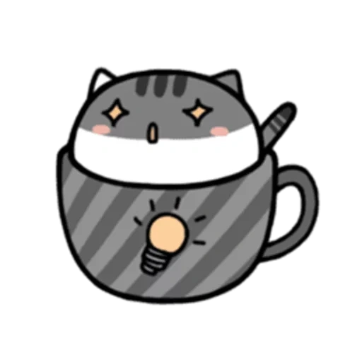 süße kawaii zeichnungen, kawaii katzenbecher, kawaii katzen von tassen, kawaii cats tasse, kawaii katzenkreise