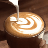 café, cappuccino, café com leite, gifs de café, creme de café