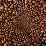 café, café de fond, grains de café, café de fond, fond de grain de café