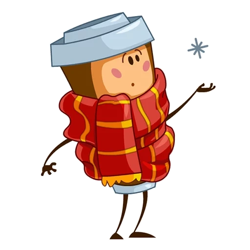 café, año nuevo, ilustraciones, ilustración vectorial, persona de navidad