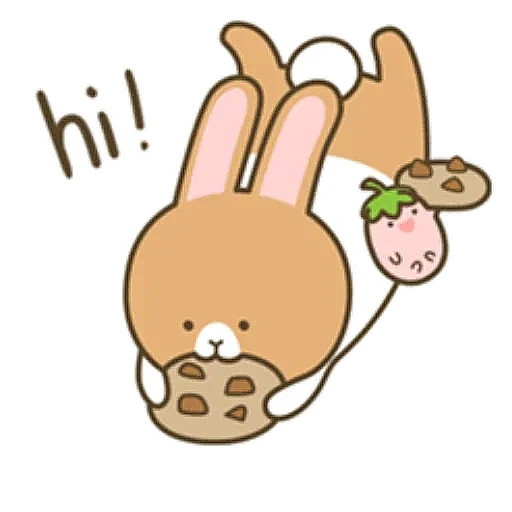 lapin, lapin, hyper lapin, lapin rose, rabbits de dessins animés mignons