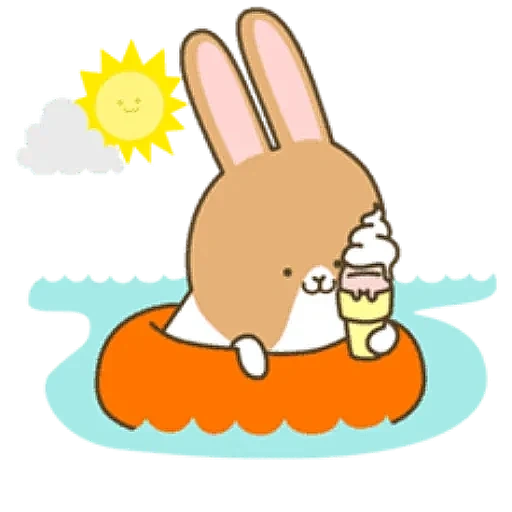 kelinci, kelinci kecil, miffy rabbit, pola lucu kelinci