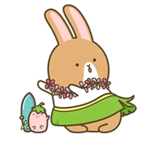 conejo, conejo lindo, conejo conejo, lindo conejo de dibujos animados