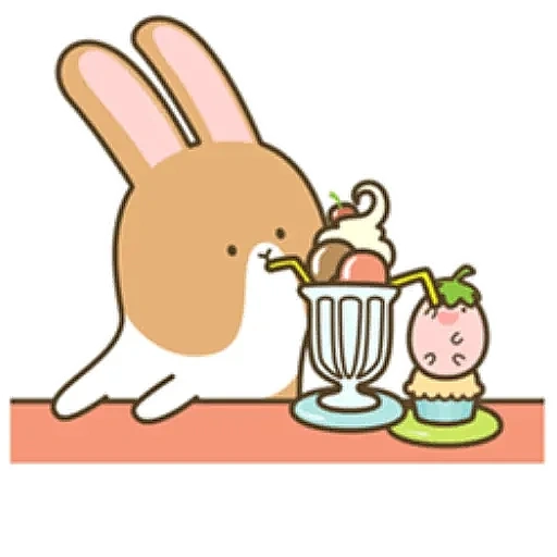 coniglio, bunny, caro coniglio, conigli carini cartone animato