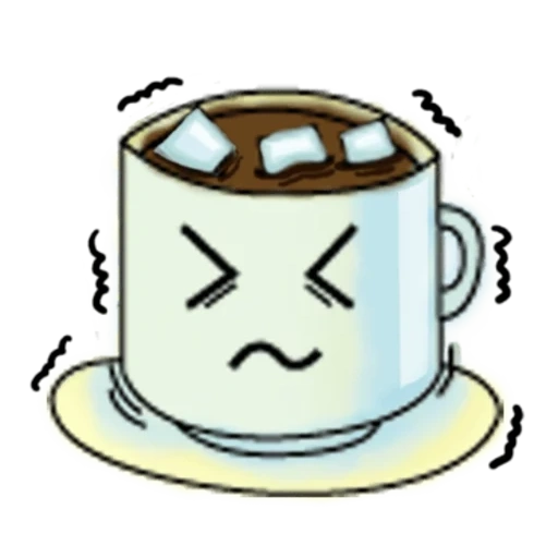coffee, coffee bucket, pussin coffee, coffee illustration, drank coffee