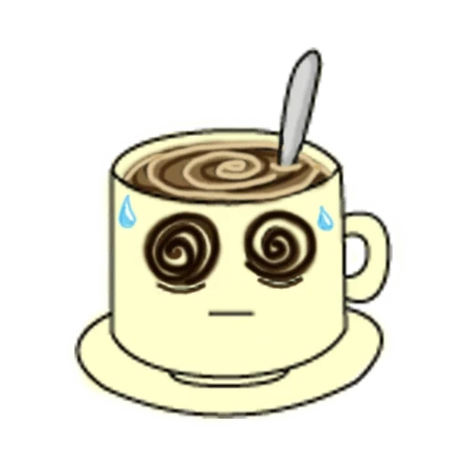 chan caff, una tazza di caffè, disegno del caffè, schizzi di caffè, disegno del caffè