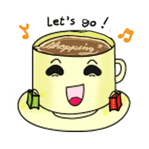 kaffee, kaffee chan, netter kaffee, kaffeeskizzen, kaffee illustration