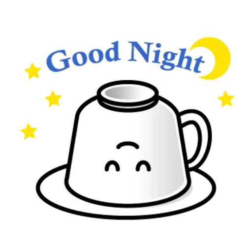 good night, pola kopi, good night boy, beruang manis selamat malam, good night sweet dreams
