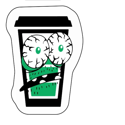coffee likes, coffee logo, logos of coffee houses, coffee like logo, a glass of coffee silhouette
