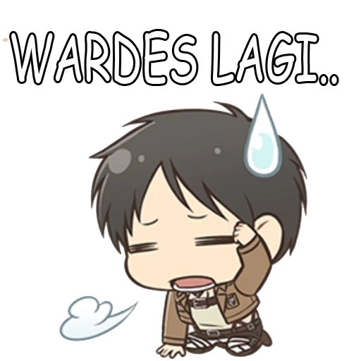 immagine, eren chibi, eren yeger chibi, attacco dei titani chibi, attacco del levy titans chibi