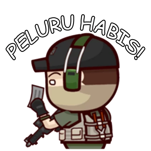 anime, personagem, pubg mobile, soldados de desenhos animados, atirador de desenhos animados