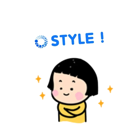 girl, smiley, pictogram, cute stickers