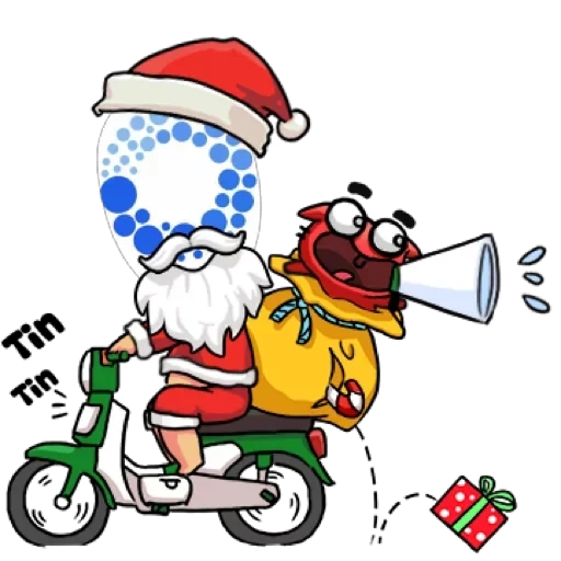 santa claus, santa claus, motorcycle santa claus, santa claus motorcycle, cartoon santa claus motorcycle