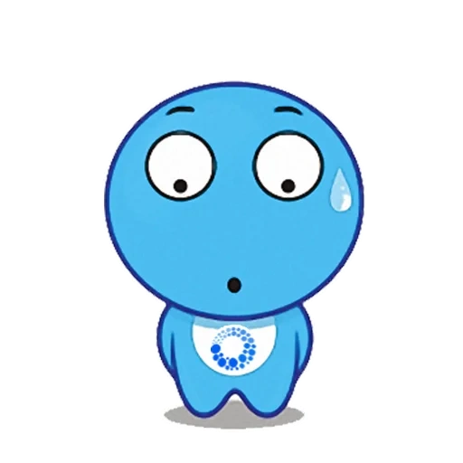 cipul, um brinquedo, smiley blue circle