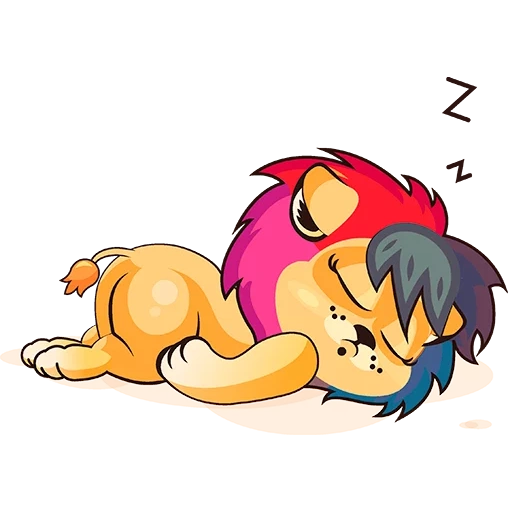 anime, human, lion city, leo lion city, sleeping lion