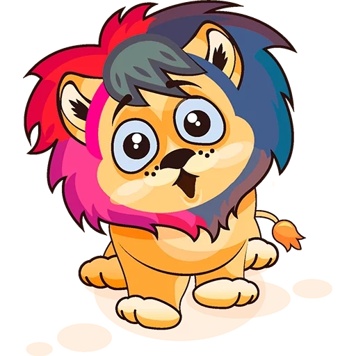 pequeño león, patrón de león pequeño, león triste, pequeña caricatura de león, patrón de león triste