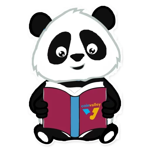 panda, feliz panda, dibujo de panda, panda es un dibujo dulce, los dibujos de panda son lindos