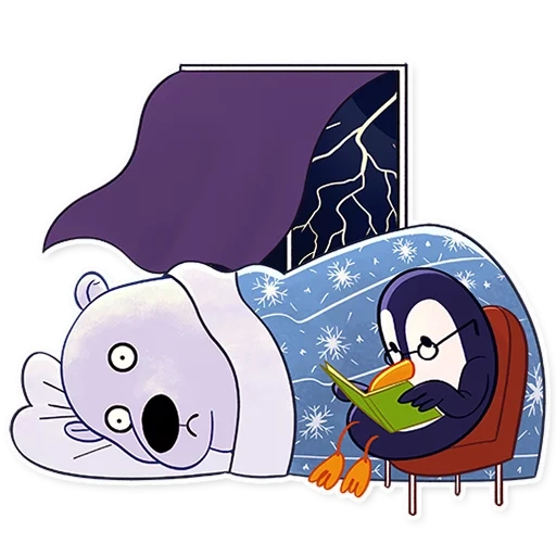 penguin, cold affairs, george penguin, penguin hug pattern