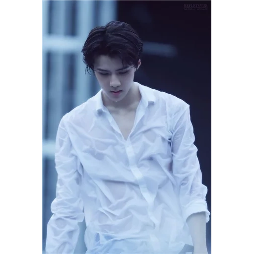 der junge mann, exo sehun, shehon esso, park chang-ree, xie hong ästhetik