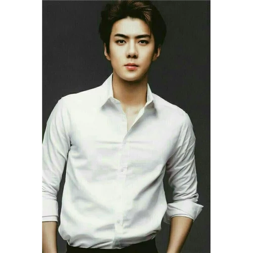 oh sehun, sehun exo, korean actor, red color without makeup, shixun korean singer