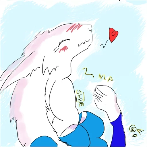 anime, asriel, azriel, furry drawings, undertale characters