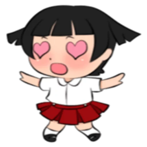 la parete rossa, la figura, polpette chibi, chibi maruko chan, i personaggi degli anime