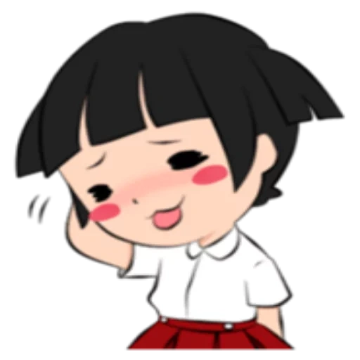image, personnage, chibi maruko, personnages d'anime