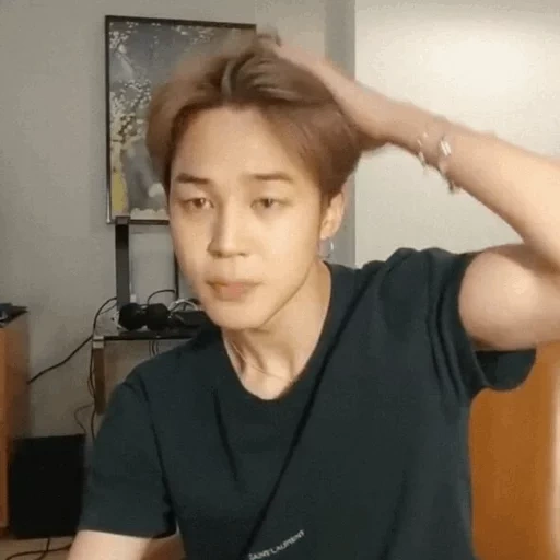 qi ming, jimin bts, park chi man, chimin vlive, comunicação de vídeo qiming