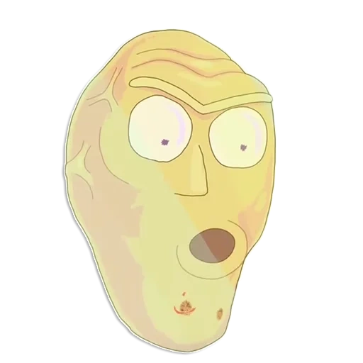 rick motti, la cabeza de rick motti, la cabeza de rick motti, rick motti me muestra lo que tienes, show what you gougot rick y morty