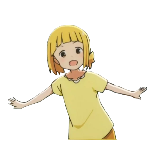 anime, picture, the heroine of the anime, anime characters, mitsuboshi colors tricolor stars