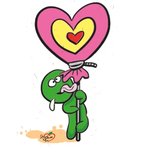 clipart cardiaque, coeur vert, coeur de dessin animé, illustration cardiaque, ton sourire mon coeur plaisante