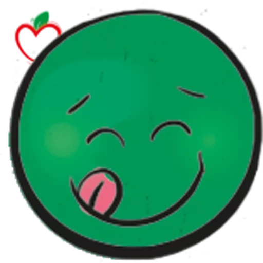 smiley, cheerful smile, different emoticons, smiley is green, smiley emoticons