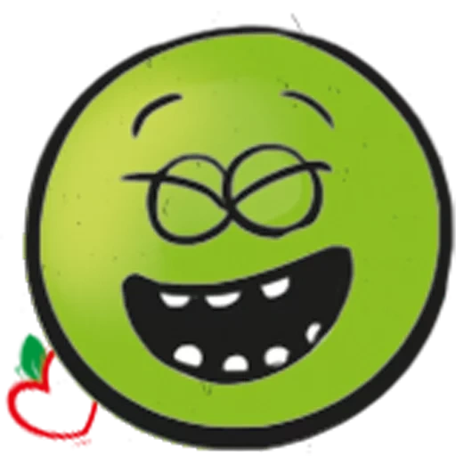 face, smiley, boy, green yoba, smile stickers